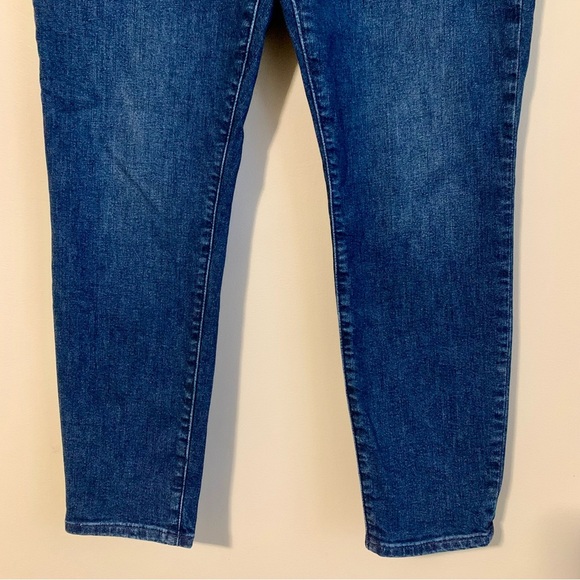 GAP The Skinny Sky High dark wash jeans size 33/16R NWT - Picture 5 of 8